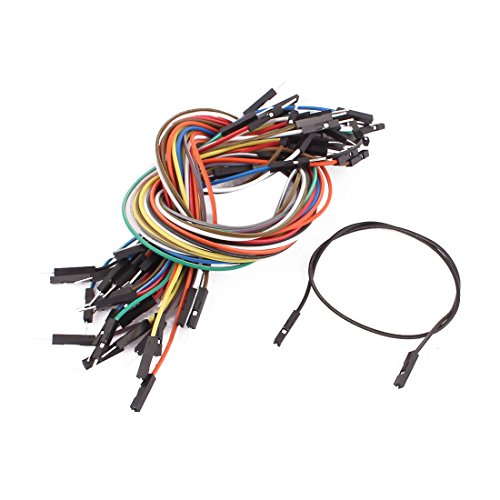 Cable jumper macho 2.54mm 40 piezas 30cm miniatura 1