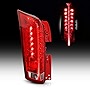 ACANII - For 2010-2016 Cadillac SRX Factory OE Style Tail Light Rear Brake Lamp Assembly Replacement Left Driver Side