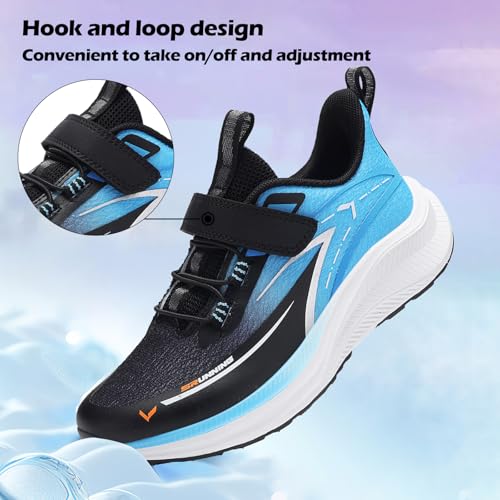 Image of VITUOFLY Boys Girls Sneakers Kids Mesh Lightweight Running Tennis Shoes