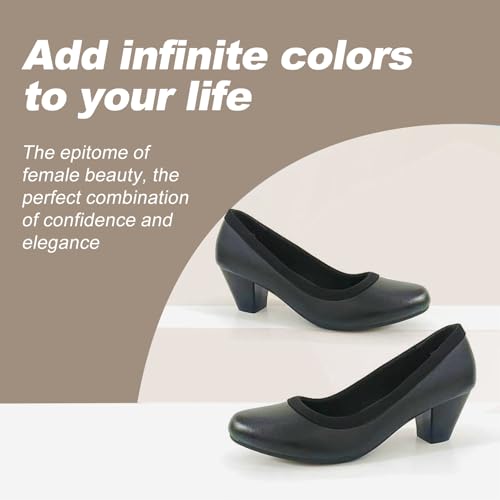 Women's Orthopedic Loafers Comfortable Low Heel Slip On Dress Shoes with Advanced Orthotic Support for All Day Comfort3