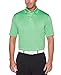 Price comparison product image Callaway Men's Golf Short Sleeve Pique Open Mesh Polo Shirt, Vibrant Green, Large