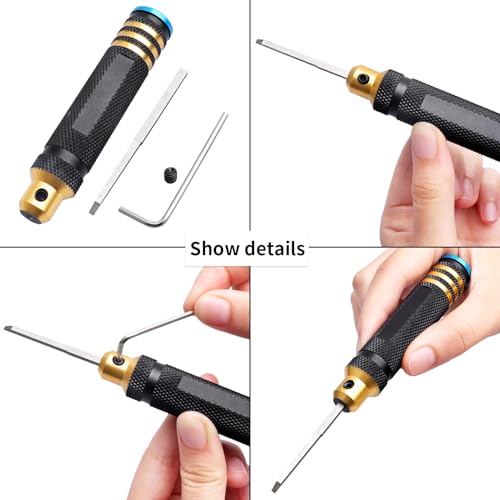 Image of 7-in-1 Scribe Tool Panel Line Scriber Scribing Tools Resin Carved Chisel for Gundam Gunpla Model Kits Carving Cutting -0.1 /0.2 /0.4 /0.6 /0.8 /1.0 /2.0mm Blades