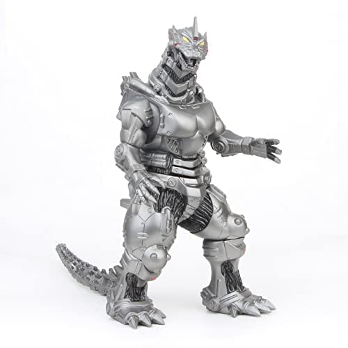 See full amazon price history chart for Blue Aura Dinosaur Action Figures MechaGodzilla Height 16.5 X 18CM Soft Touch Vinyl Plastic Collectible Model Toys -Silver Grey Dino Blue Aura Dinosaur Action Figures MechaGodzilla Height 16.5 X 18CM Soft Touch Vinyl Plastic Collectible Model Toys -Silver Grey Dino (B0C3XXJG5K) Amazon Price History, Amazon Price Tracker