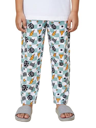 Image of KiddoPanti Boys Printed Pyjama | 100% Cotton Single Jersey Fabric | All Over Printed Design | Relax Fit & Ankle Length | Pyjama Pant