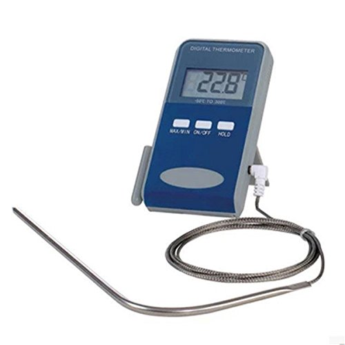 PhilMat LCD Digital Kochen Thermometer Küche BBQ Grill Meat Ofen mit 1.3 m Länge Seil
