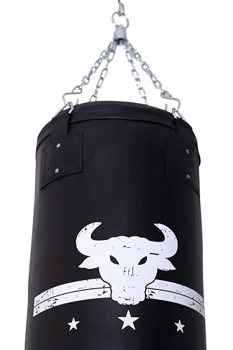 Image of Pro Beast Filled Boxing Bag | Heavy Duty Punching Bag for Boxing, Kickboxing, MMA, Muay Thai, Martial Arts Fitness | Home Gym Training (4Ft 40Kg) (Black)