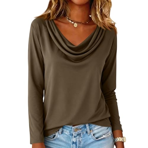 Tee Shirt Femme Combinaison Mariage Chemises T Italie Débardeur Coton Leger Kaftan Longue Tunique Djellaba Holiday Wear Casualwear Top Dentelle Marron L