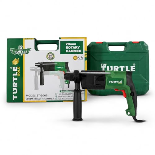 Image of ST-506S Rotary Hammer Drill 20mm, 840W, 220V Heavy Duty SDS Plus Hammer for Concrete Drilling & Chiseling