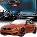 FORTEM Car Windshield Sunshade - Foldable Nylon Wind Shield Sun Shade - Visor Heat Shield Protector - Keeps Out UV Rays - Protects Vehicle Interior & Keeps it Cool - Medium (59" x 31")