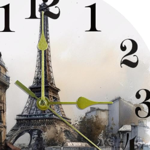 Horloge murale à quartz avec mécanisme de haute précision temporelle - 7