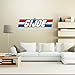 G.I. JOE Real American Hero Wall Graphic Decal Sticker 28" x 7"