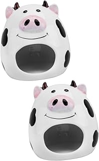 POPETPOP 2 Pçs Paisagem De Caverna E Tanque De Esconder Jogo Camarão Peixe Aquascap Ornamentos Decorações- Ciclídeo De Cerâmica Betta Para Esconderijo Decoração De Casa Ornamento Decoração