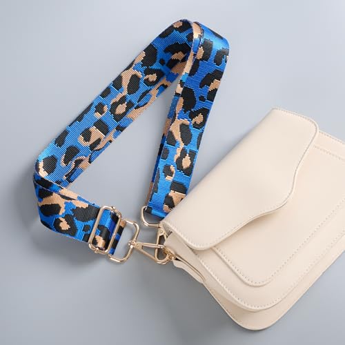 Image of chushui Leopard Print Purse Strap for Women,Adjustable Crossbody Bag Strap