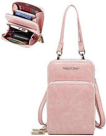 LHY SAVE Bolso Monedero movil Mujer Mini Bolso para movil Bolsa de  teléfono-Multi-Bolso Mini Monedero-Correa de Hombro Ajustable,Rosado :  Amazon.es: Zapatos y complementos