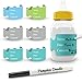 The Original Write and Reuse Baby Bottle Labels for Daycare
