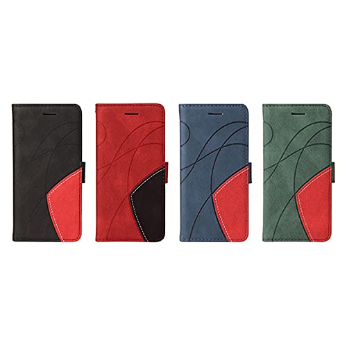 SHUNDA Capa para Apple iPhone 12 Pro Max, capa carteira de couro sintético [recurso de suporte] com
