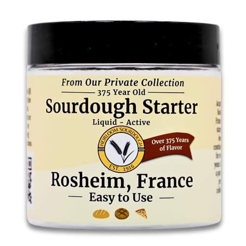 375 Year Old French Sourdough Starter | Heirloom Sourdough's Private Collection | Easy to follow instructions | Includes detailed instructions and recipe |