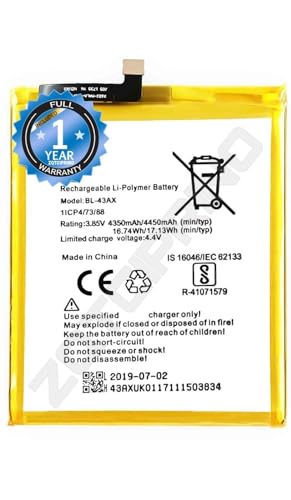 Image of Original BL-43AX Battery for Infinix Zero 5 Pro X603 / X603B Battery with 1 Year Warranty****(R187)
