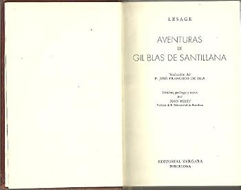 Hardcover AVENTURAS DE GIL BLAS DE SANTILLANA. [Spanish] Book