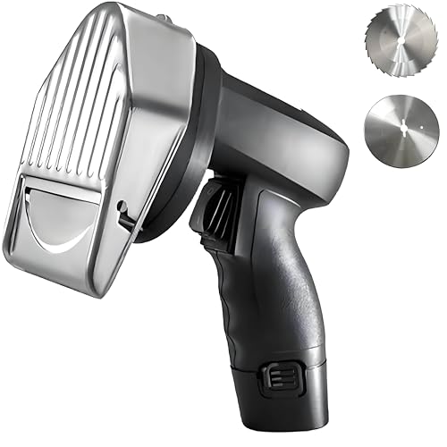 PioMue Handheld Electric Kebab Meat Slicer, Gyros Cutter Kebab Knives, Professional Electric Kebab Knife,80W, 2 Blades, for Restaurant Barbecue Wireless