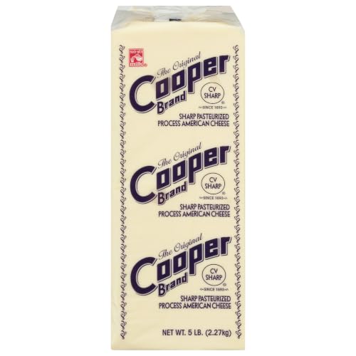 Cooper Sharp American Cheese 5 lb