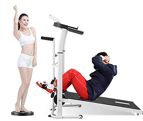 Caminadora plegable manual para uso doméstico con disco twist miniatura 7