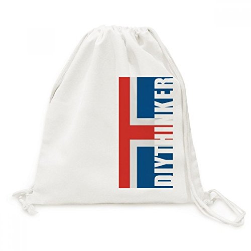 Sac à dos Islande en toile voyage sac cordon sport europe pays