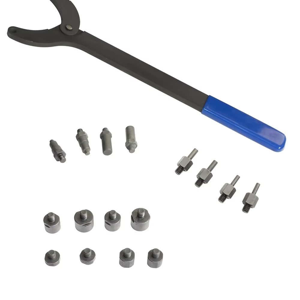 Pasador bloqueo del tensor Compatible Con A3 A4 Para Q3 2000 2001 2002 2003 2004 2005 1.2L 1.4L 2.0L EA211 TFSi T10172 Kit De Herramientas Para Desmontar Montar Polea Correa Rueda El Eje