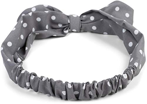 styleBREAKER women hairband with polka dots pattern, flexible bow and elastic, hairband, headband, pin-up - Image 2