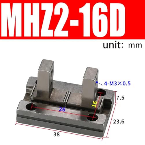 Doigt parallèle MHZL2 MHZ2 et accessoires griffe serrage à bille