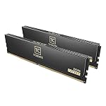 TEAMGROUP T-Create Expert CL30 Overclocking 10L DDR5 32GB Kit (2 x 16GB) 6000MHz (PC5-48000) Intel XMP 3.0 & AMD EXPO Compatible Desktop Memory Module Ram Black - CTCED532G6000HC30DC01