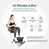 Leasbar Under Desk Elliptical Exercise Machine Mini Exercise Bike Cycle for Home Office Workout Exercise Equipment Pedal Exerciser Adjustable Resistance with Monitor 30dB Ultra Quiet