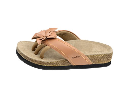 Wellrox Women's Terra-Chloe Tan Casual Sandal 9