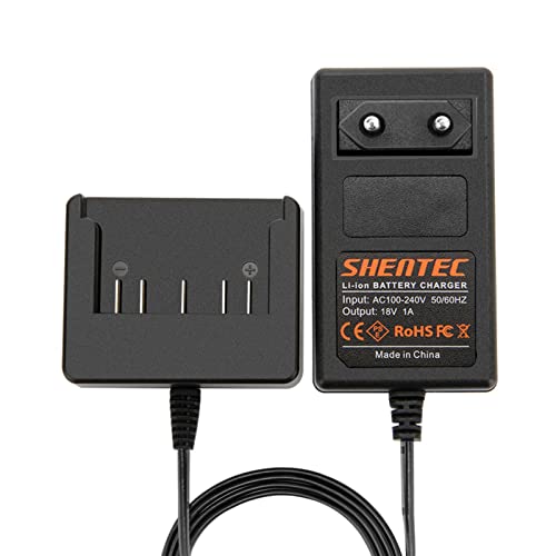 Shentec Li-ion 18V Cargador compatible con Bosch 18V Li-ion BAT61...