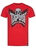 Tapout Men's Creston T-Shirt, Red/Black/Silver, S #2