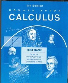 Testbank T/a Calculus with Analytic Geometry 4e