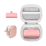 Alltravel Case for iWALK Mini Portable Charger for iPhone and Androi 3350mAh, 4300mAh, 4500mAh, 4800mAh (Pink)