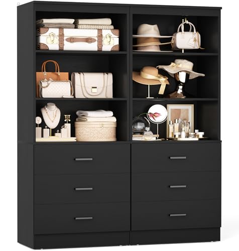 Aheaplus 47.2 Modular Closet Drawer System (Set of 2)