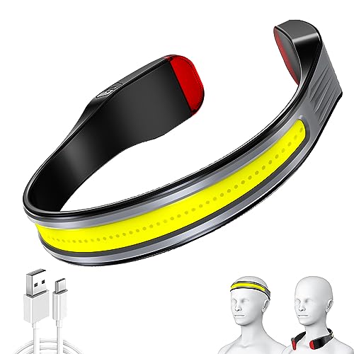 PINSAI LED Rechargeable Headlamp,Book Light...