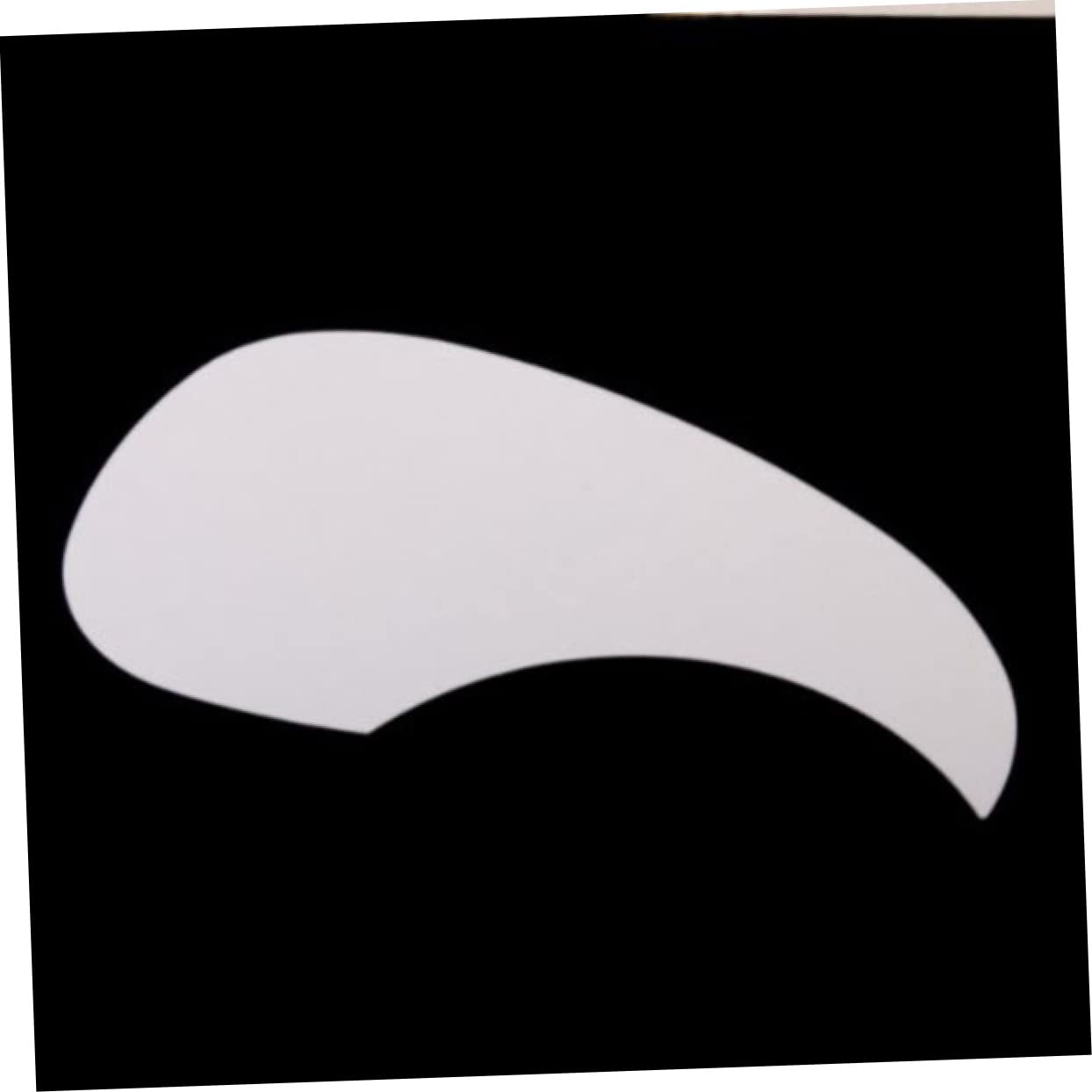BESPORTBLE Style Self Adhesive Guitar Pickguard White Acoustic Guitar Protection Easy Installation Scratch Resistant