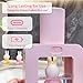 Mipow x Miffy Automatic Soap Dispenser Touchless - 3 Adjustable Foam Levels Smart Sensor, Hand Soap Dispenser for Bathroom Kitchen Home Office, Pink - Gifts for Girls