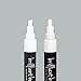 Brilliant Bee - Mega Pack of Liquid Chalk Markers, Reversible Chisel and Round Tip, Use For Menus, Bistro Boards, Storefront Windows (18)