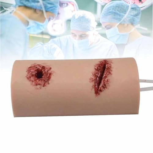 Simulador de control de sangrado y sutura para detener heridas básicas