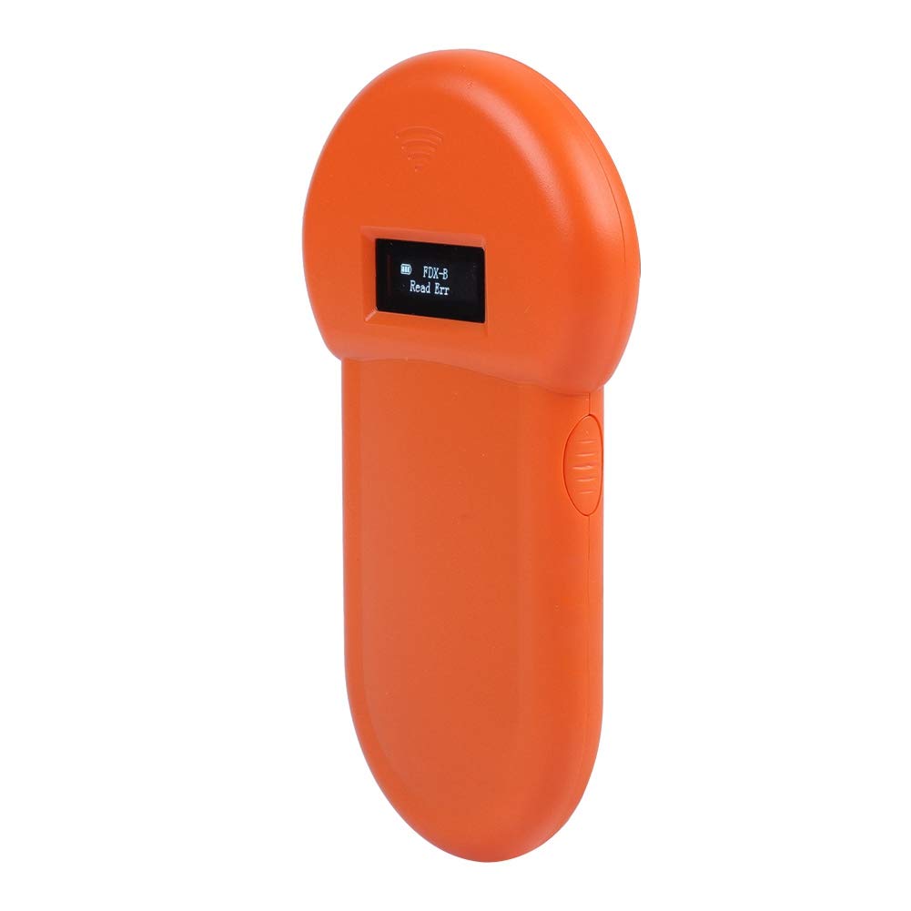 Lettore di animali RFID LCD ISO ID Chip Lettore di animali Scanner RFID per animali domestici con microchip per cani