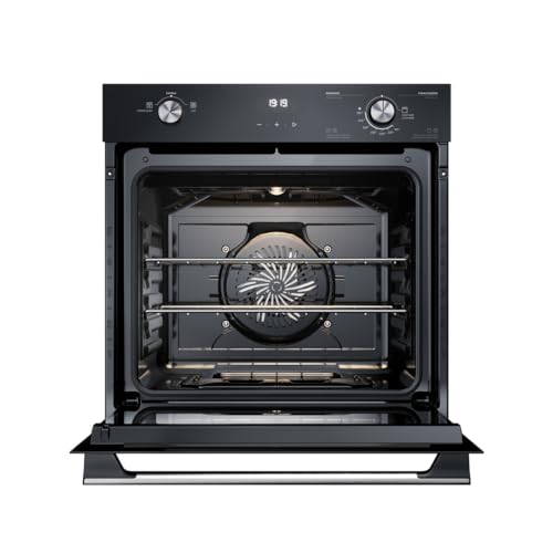 Forno de Embutir Electrolux a Gás 80L Efficient com PerfectCook360 Preto OE8GH 220v glide