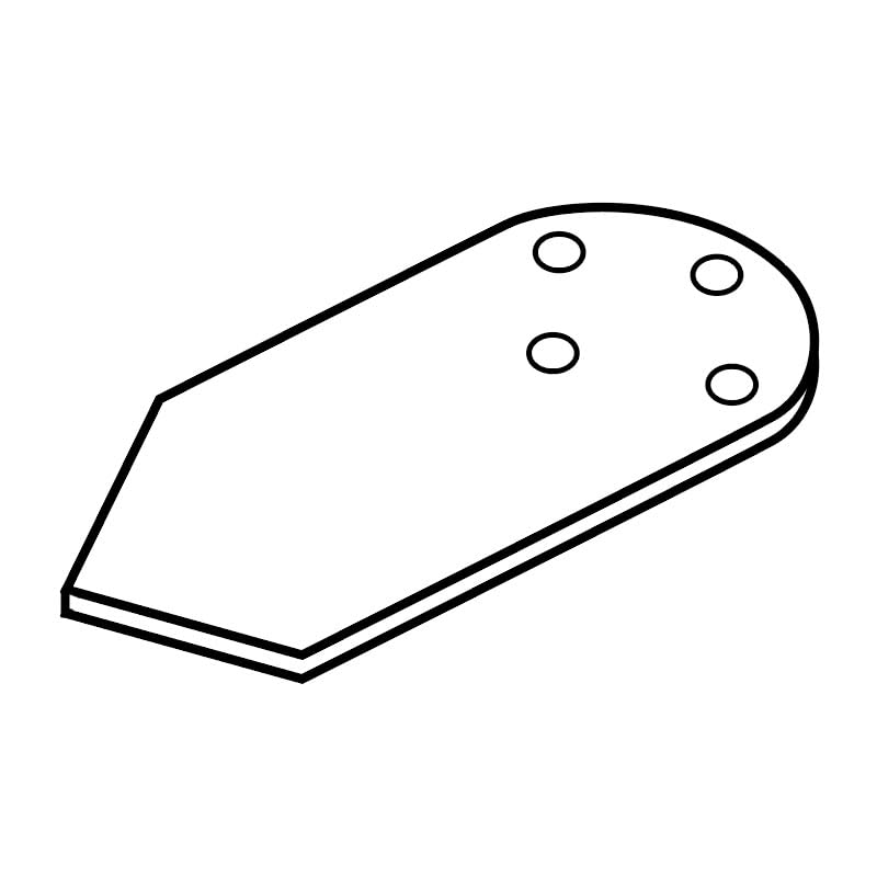 Kovax Tolecutter Replacement Backing Plate, 1 pc, QP4292