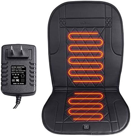 KINGLETING Heated Seat Cushion with Pressure-Sensitive,Heated Seat Cover for Home, Office and More