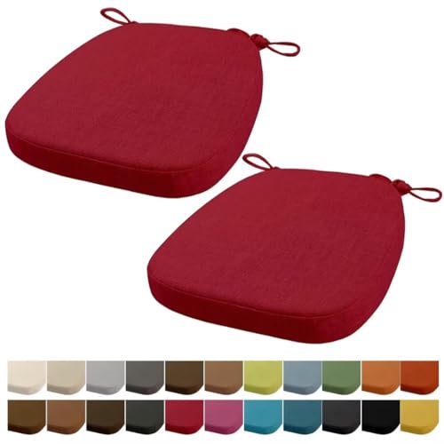 Orumrud 40x38x33CM(3CM Dicke) Stuhlkissen, Gartenstuhl Sitzkissen,...