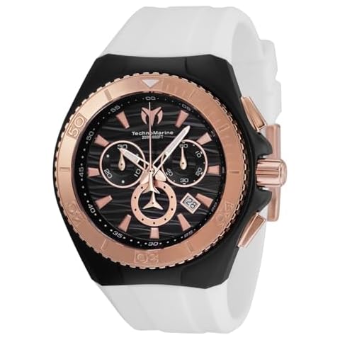 Technomarine Men's Cruise Star Quartz Stainless Steel + Rose Gold Tone Watch, TM-115048 Cover