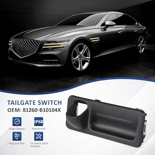 Bouton ouverture hayon pour simplifier les voyages en Genesis G80 - 3